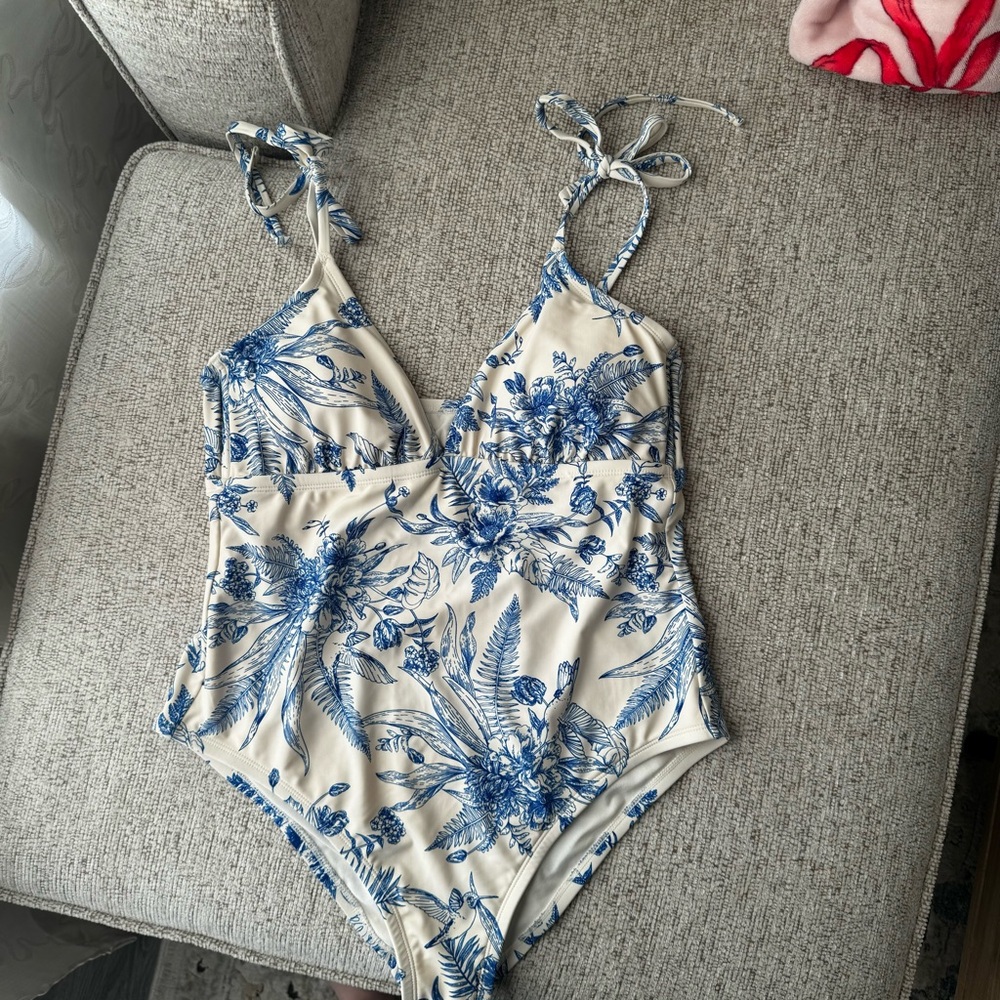 Floral One Piece Swimsuit